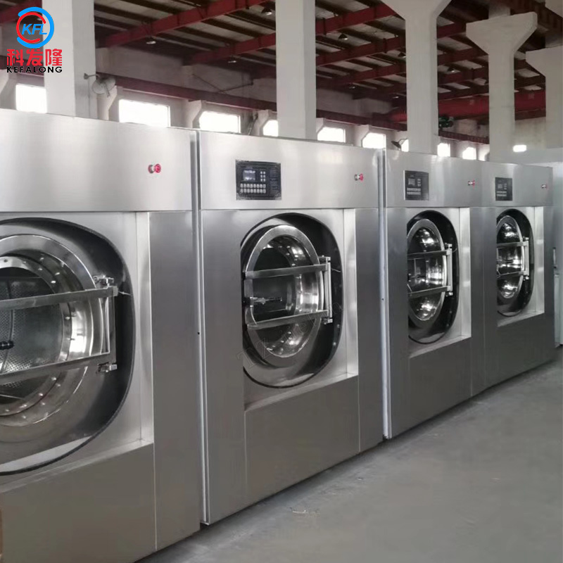20kg ร้านซักรีด เครื่องซักผ้า เครื่องซักผ้าอุตสาหกรรม เครื่องซักผ้าแยกกากผ้าที่ใช้พลังงานต่ำ